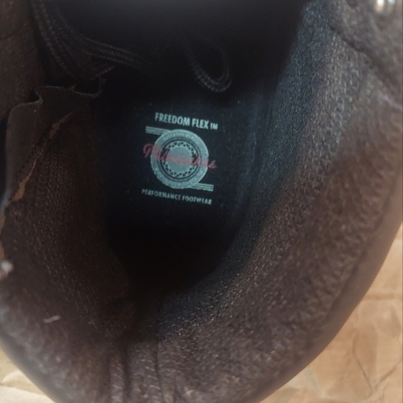 MILWAUKEE Men's "Road Captain" MB433 Black Leather Biker Boots Size 8.5D - Picture 6 of 11